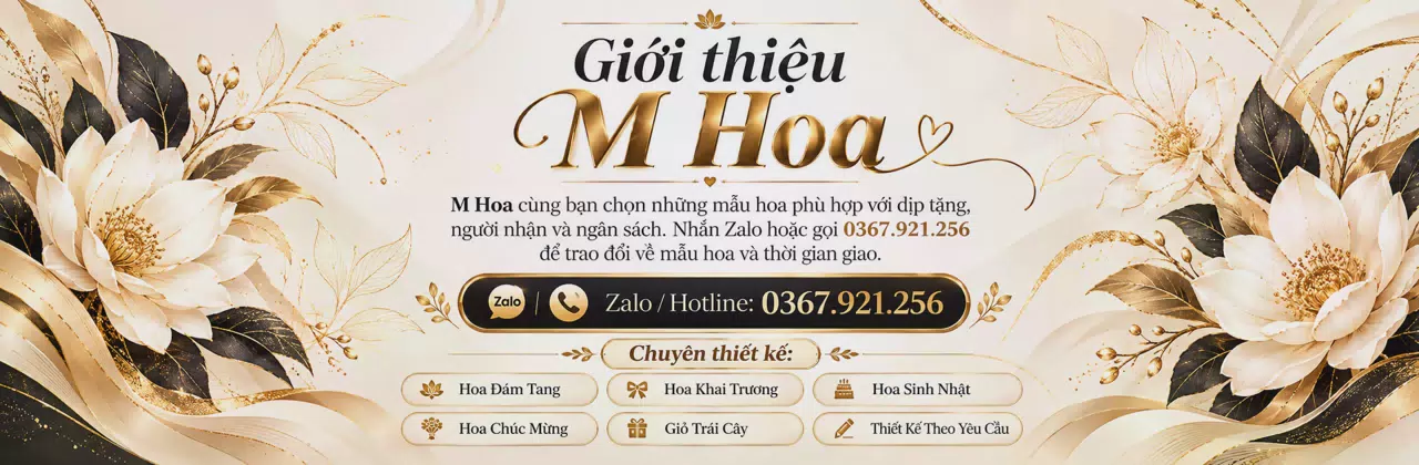 Ảnh bìa Shop hoa tươi Xã Long Thành Vĩnh Long - Đồng hành cùng những dịp đặc biệt